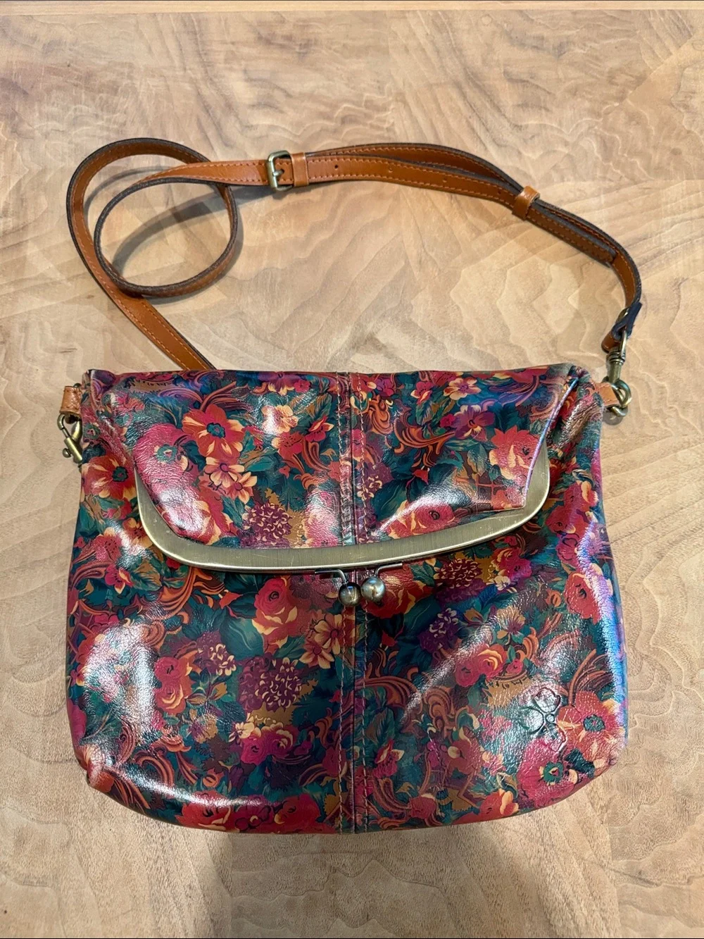 Patricia Nash Floral Crossbody Bag